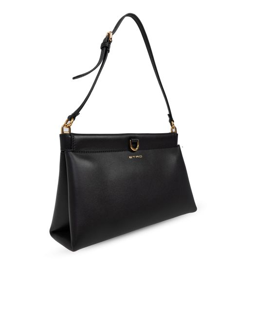 Etro Yellow Shoulder Bag "Mini Talk"