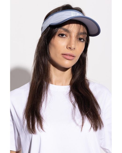 EA7 Blue Cap With Logo