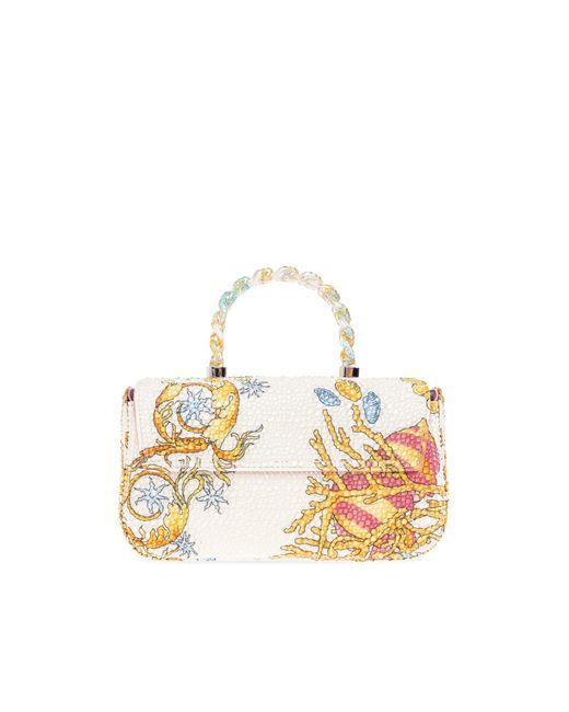 Versace Metallic Handbag "la Medusa Mini",
