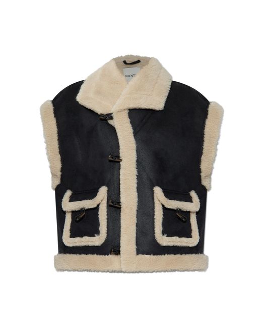 Munthe Black Vest 'Lurple'