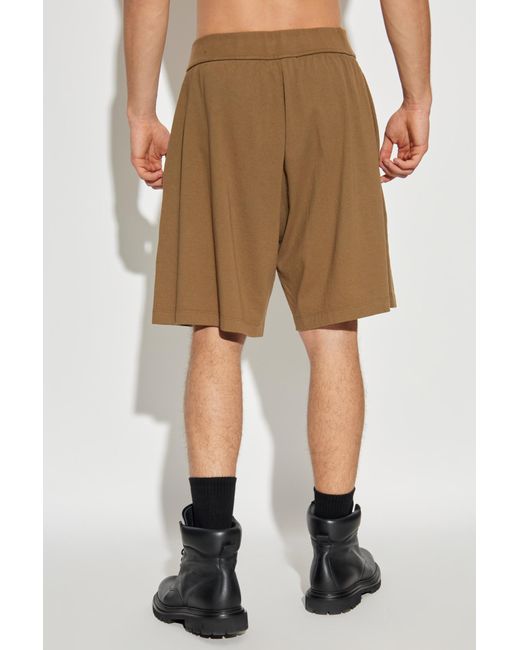 DSquared² Natural Shorts With Logo for men