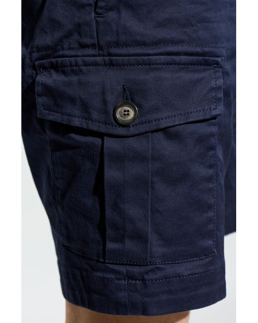 DSquared² Blue 'Cargo'-Type Shorts for men