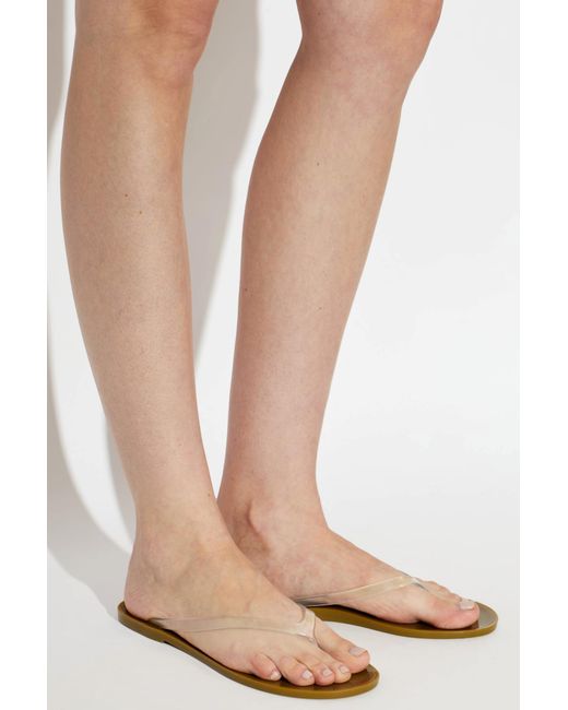 Christopher Esber Green Rubber Flip-Flops 'Jo'