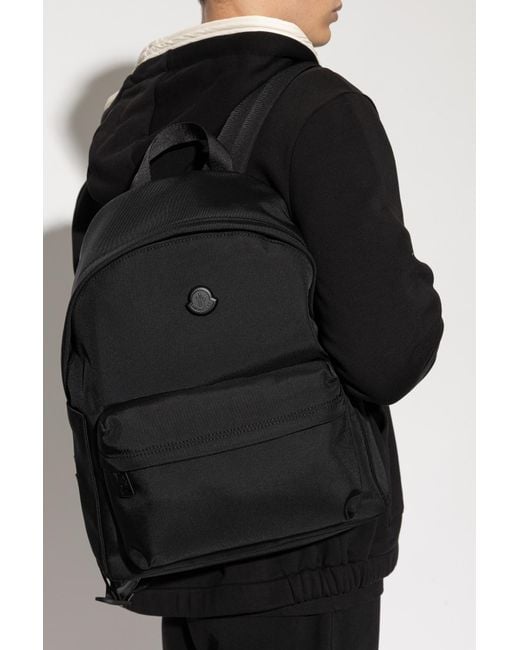 Moncler Black 'New Pierrick' Backpack for men