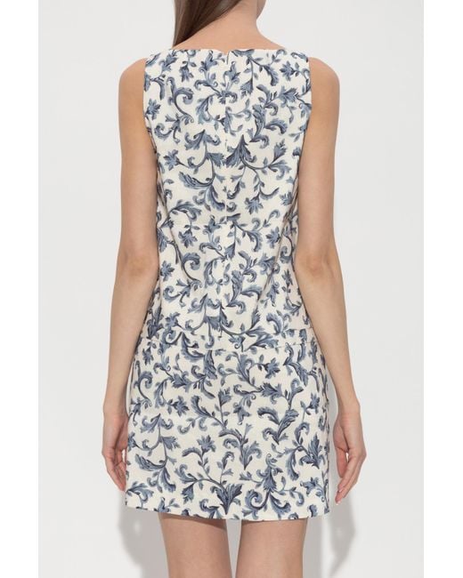 Posse White Rue Shift Mini Dress