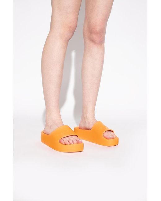 Adidas orange slides [FY7497] - $59.00 : sneakerwill.com