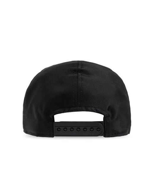 Rick Owens Black Baseball Cap
