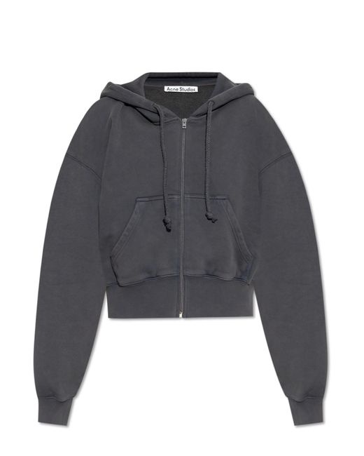 Acne studios grey hoodie best sale