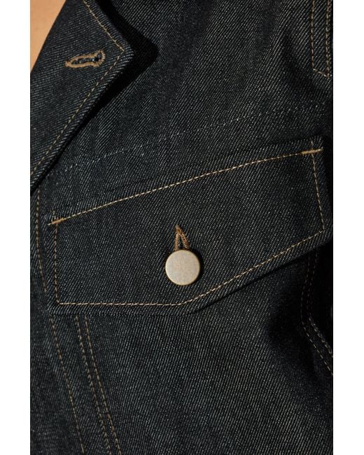 Lemaire Black Denim Jacket