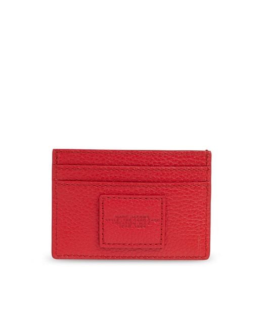 Marc Jacobs Red Leather Card Holder