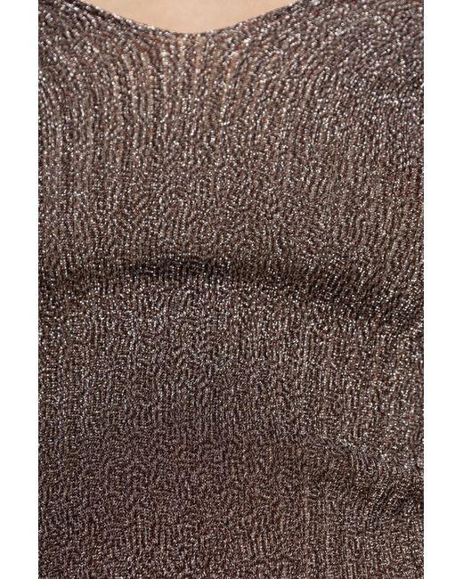 Ulla Johnson Brown "Marion" Strap Top