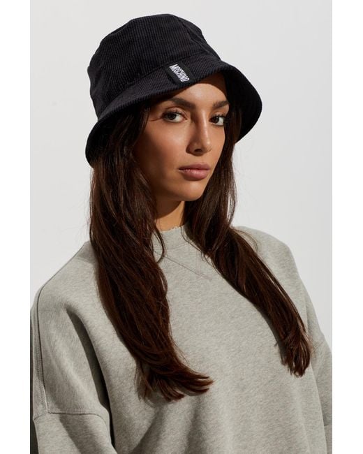 Moschino Brown Double-Sided Hat