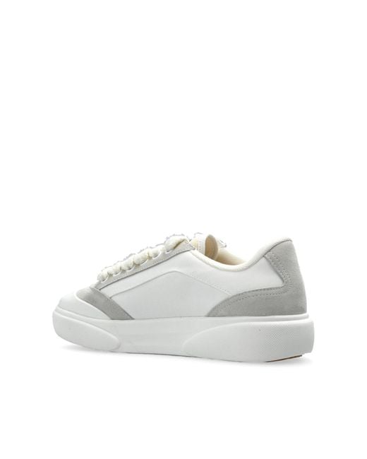 Casablanca White Sports Shoes With Logo for men