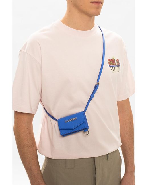 Jacquemus Blue 'le Porte Azur' Shoulder Bag for men