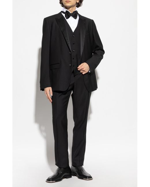 Emporio Armani White Tuxedo Shirt for men