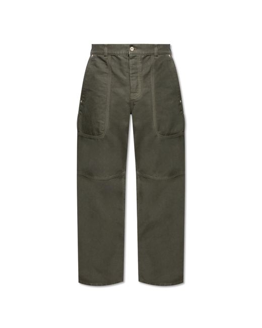 Loewe Green Trousers With Pockets for men