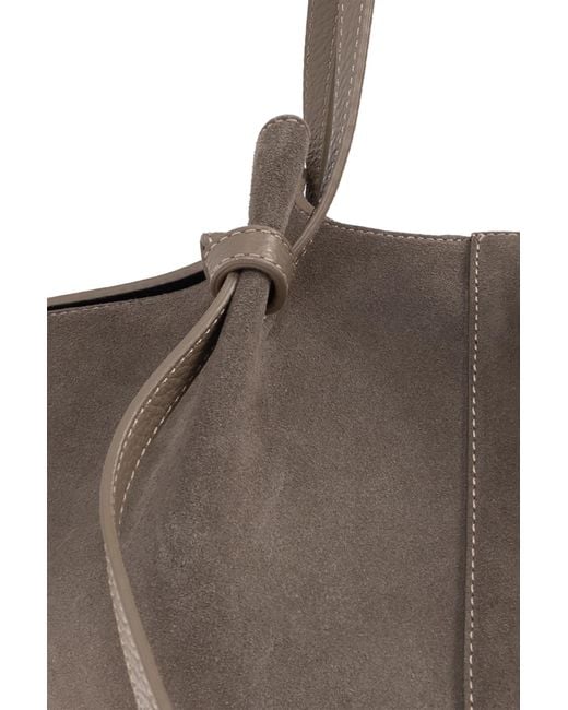 Yuzefi Brown Shopper Bag "Mochi"