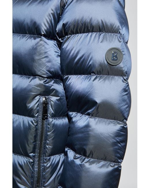 Bogner Blue Down Jacket "Hugh" for men