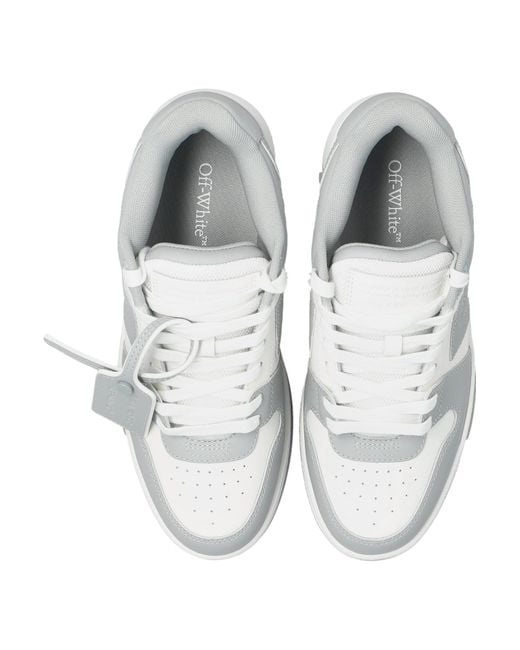 Off-White c/o Virgil Abloh Gray Sneakers Out Off Office for men