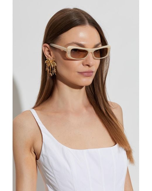 Jacquemus Blue Sunglasses
