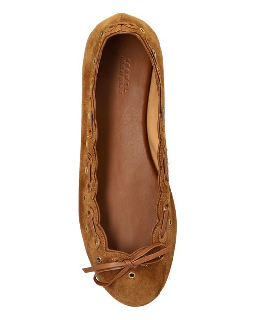 Isabel Marant Natural Ballet Flats "Balfy"