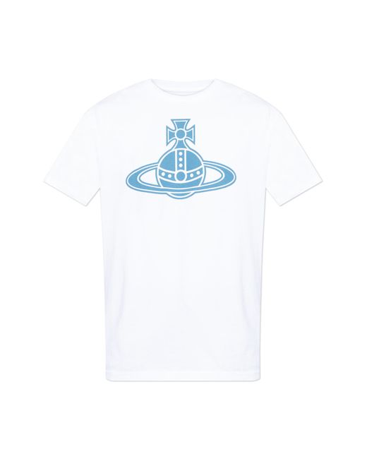 Vivienne Westwood Blue Classic Type T-Shirt