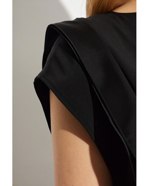 Max Mara Black 'Abete' Top