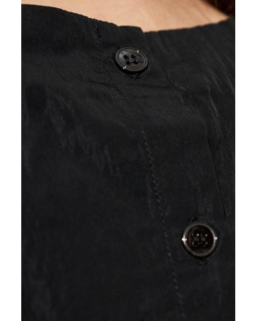 Studio Nicholson Black 'Bascom' Top