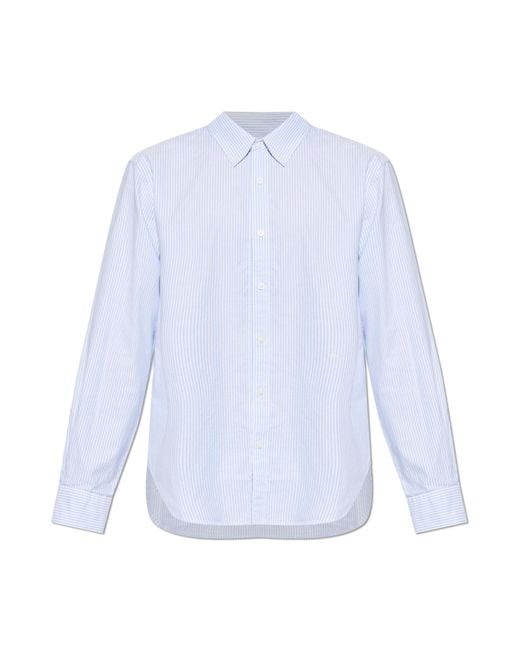 Rag & Bone White Shirt With Stripe Pattern for men