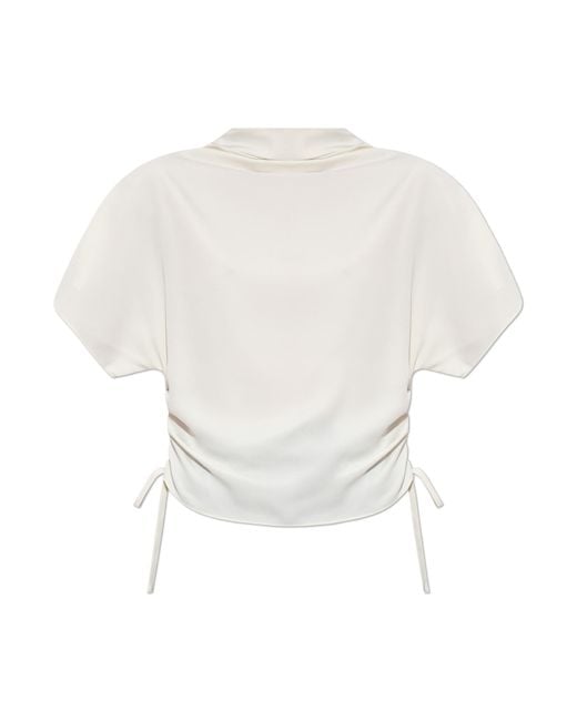 AllSaints White Top "Leslie"