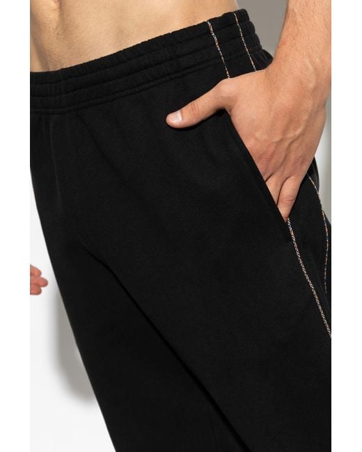 Burberry Black 'Sid' Sweatpants for men