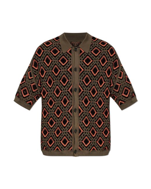 AllSaints Brown Morena Shirt for men