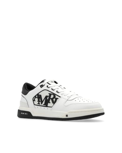 Amiri White Classic Low Sports Shoes, for men