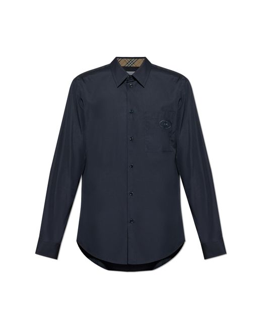 Burberry Multicolor Shirt With Logo for men