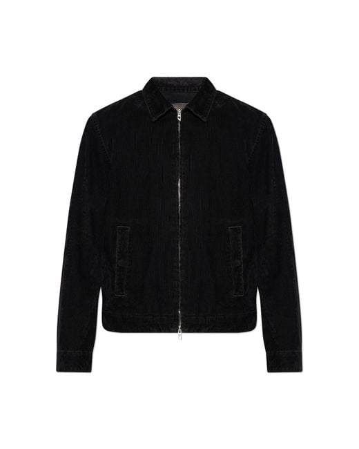 DIESEL Black 'D-Rohe' Jacket for men
