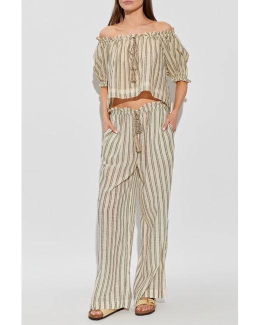 Ulla Johnson Natural Josephine' Trousers