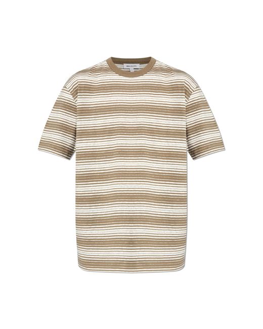 Norse Projects Natural T-shirt `johannes`, for men