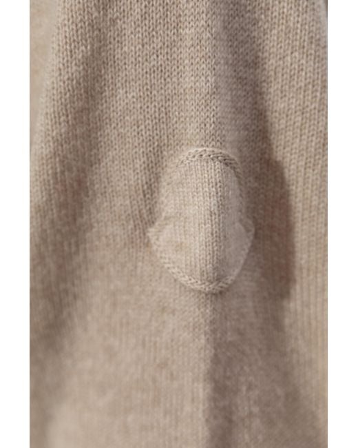 Moncler Natural Cashmere Sweater