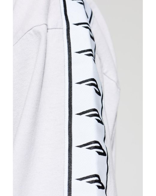 Balenciaga White Oversize Fit T-Shirt for men