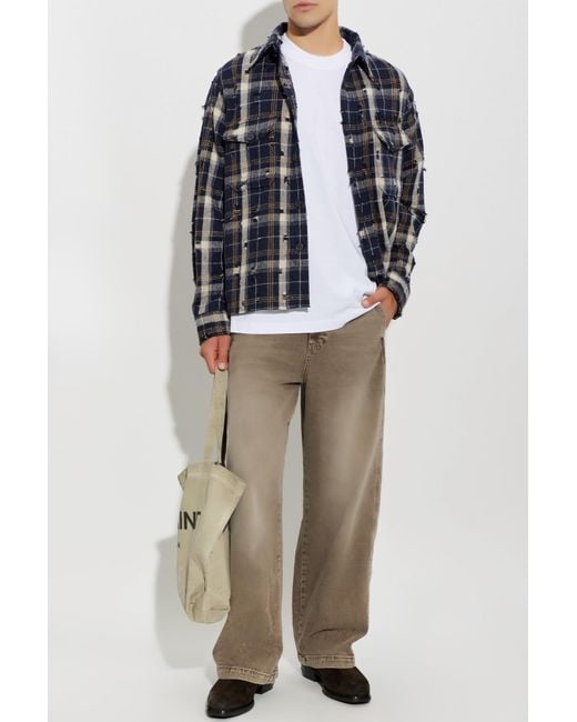 AllSaints Black 'Rei' Shirt for men