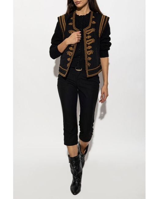 Isabel Marant Black Cardigan 'Naia'