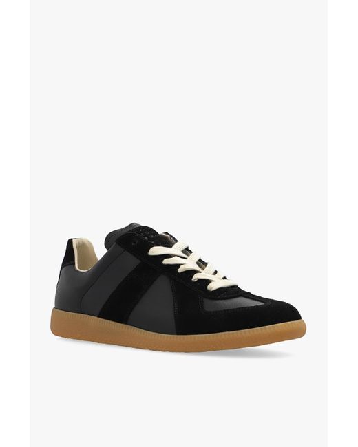 Maison Margiela Black Replica Sneakers