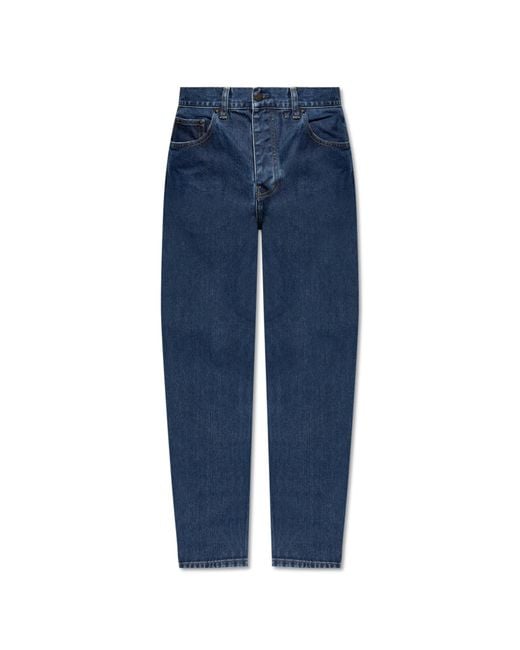 Carhartt Blue Tapered Leg Jeans, for men