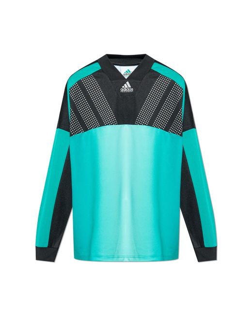 Adidas Originals Blue Long-Sleeve T-Shirt for men