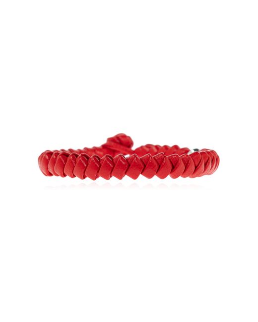 Bottega Veneta Natural Leather Bracelet for men