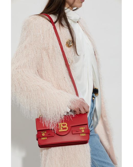 Balmain Red Handbag 'B-Buzz 24'