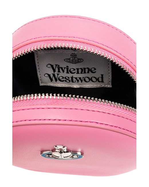 Vivienne Westwood Gray ‘Round Mini’ Shoulder Bag