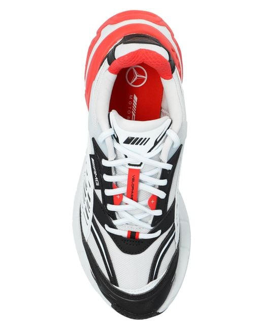 PUMA White 'amg Velophasis' Sports Shoes,
