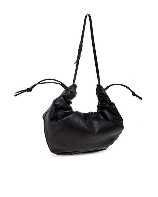 Marni Black Shoulder Bag 'Scrunchie Medium'