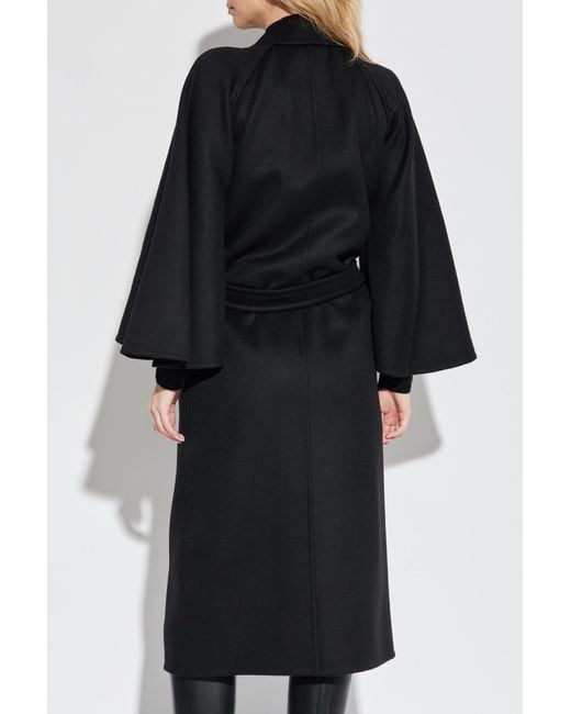 Max Mara Black "Gange" Coat